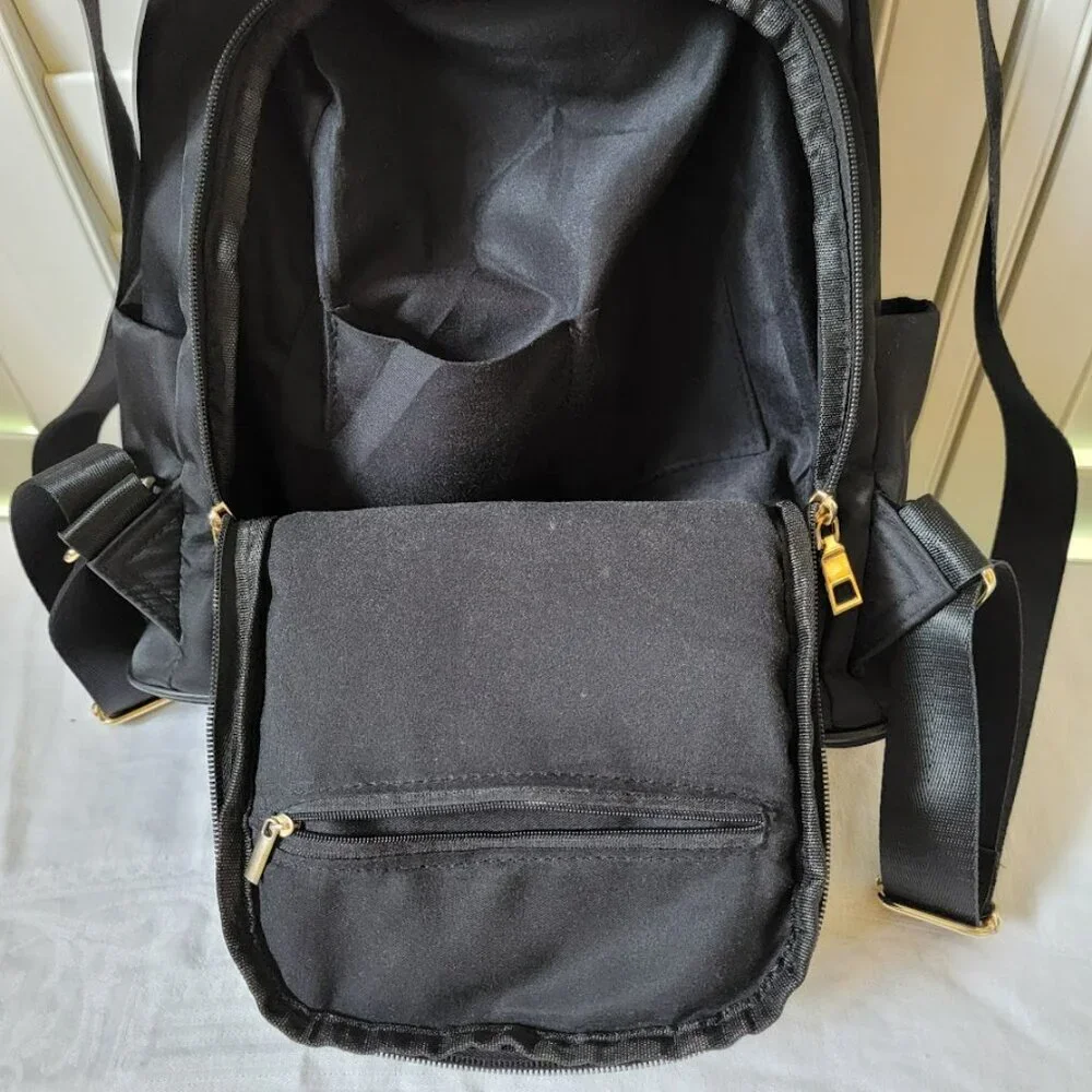 🎒 POABA Anti Theft Backpack - Black - Picture 7 of 10